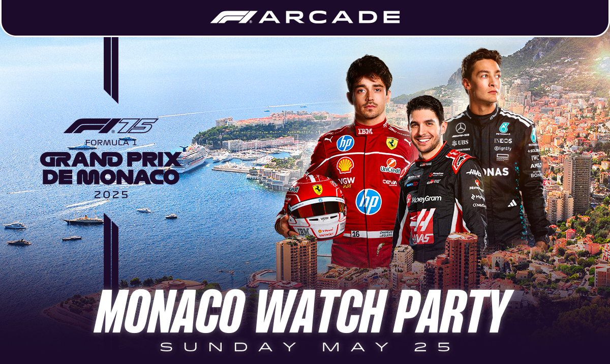 Official F1 Arcade Monaco Watch Party
